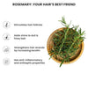 Herbal Rosemary Spray - Thicker Hair, Less Fall, Faster Growth !